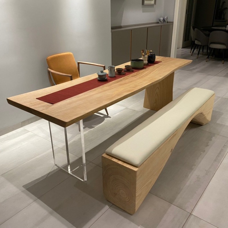 Nordic Solid Wood Acrylic Floa - Bedroom Furniture 评论和价格