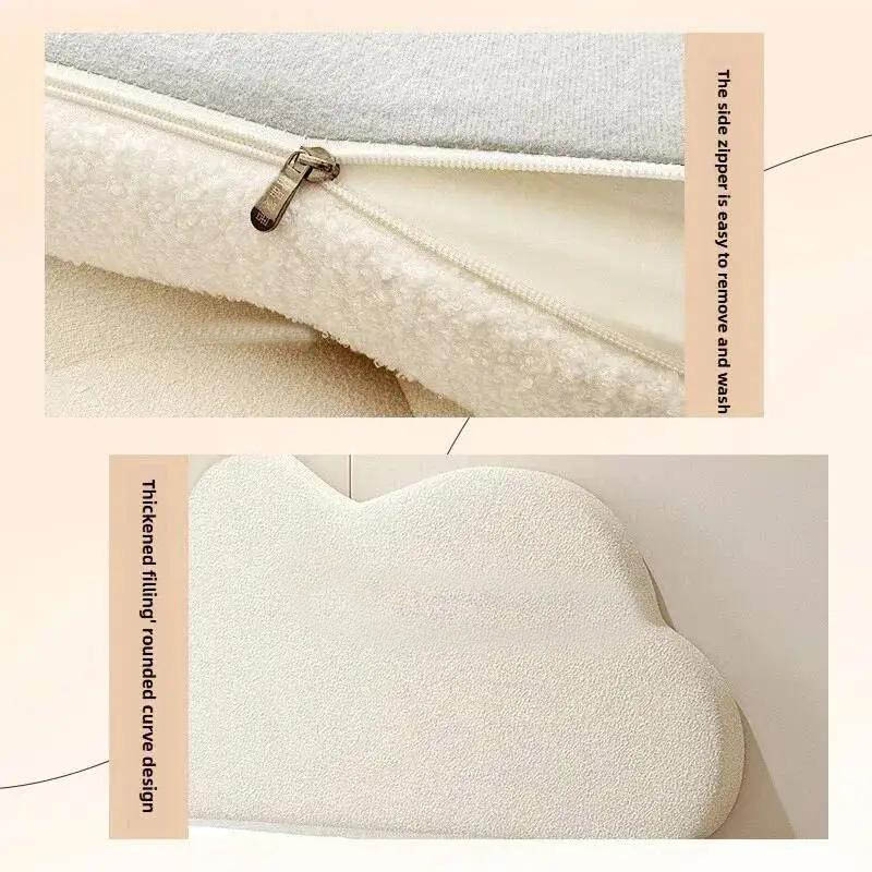 Creative Cloud Shape Bed Headb - Headboard Cushion Backrest Tatami 评论和价格