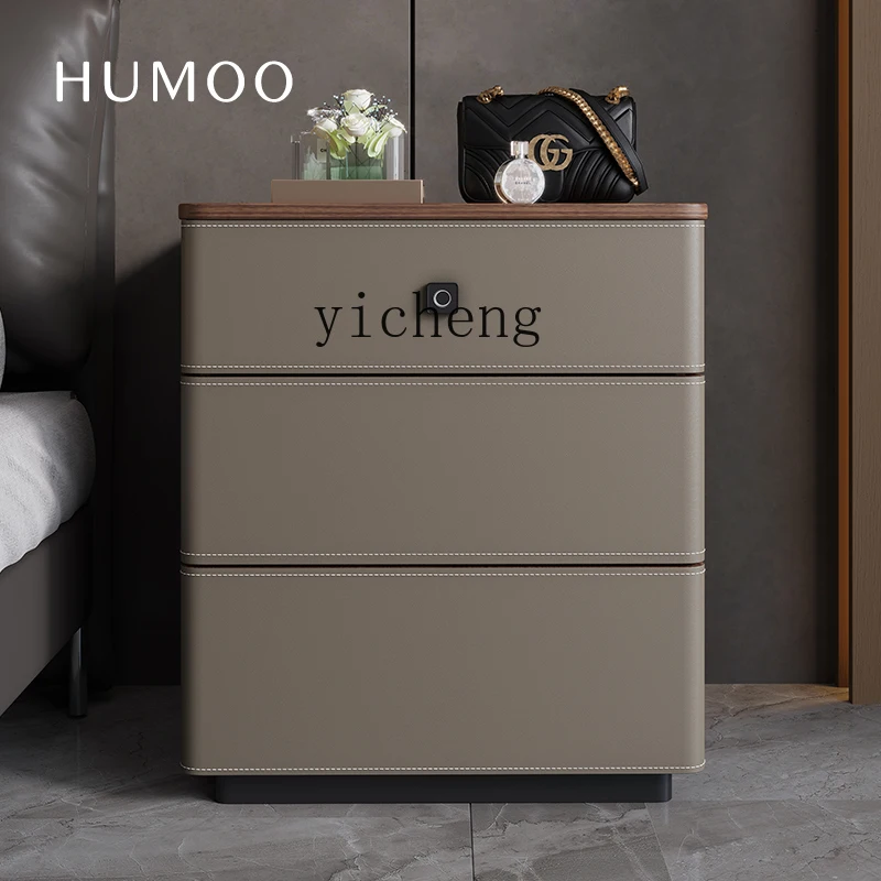 X5-14 saddle leather bedside t - Tables 评论和价格