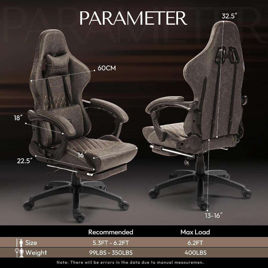 Big Tall Vintage Gaming Chair  - Chairs 评论和价格