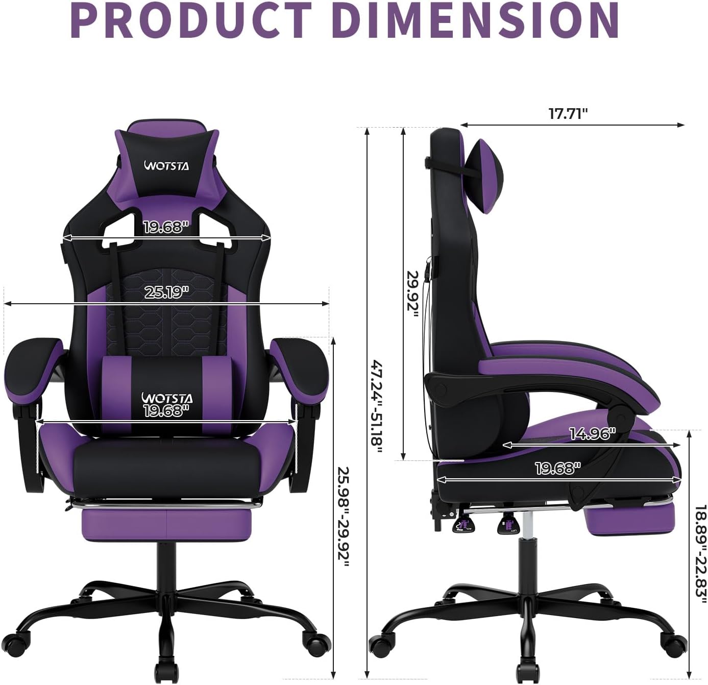 Gaming Chair with Massage,Ergo - Chairs 评论和价格