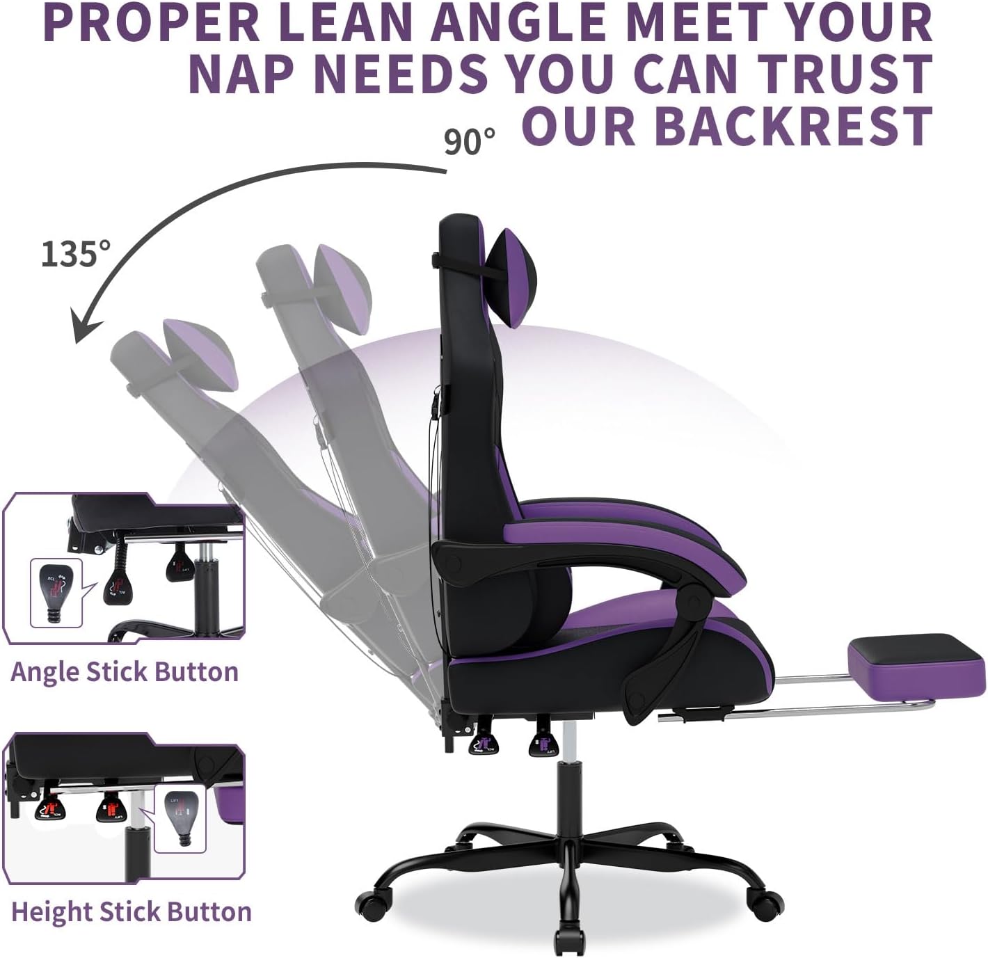 Gaming Chair with Massage,Ergo - Chairs 评论和价格